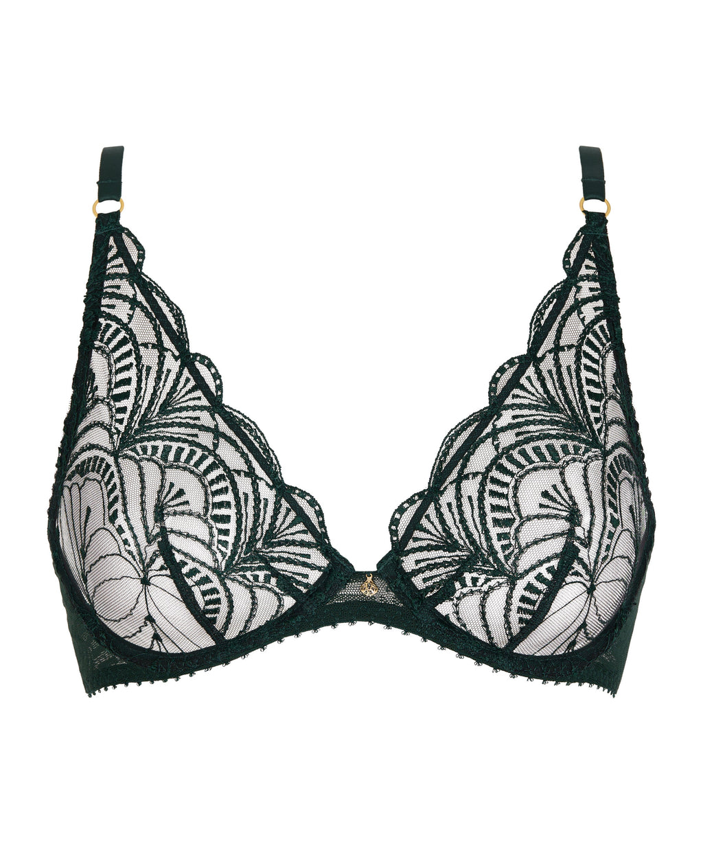 Vibes Soutien-gorge triangle à armatures Vert mystérieux