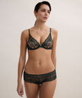 Vibes Soutien-gorge triangle à armatures Vert mystérieux