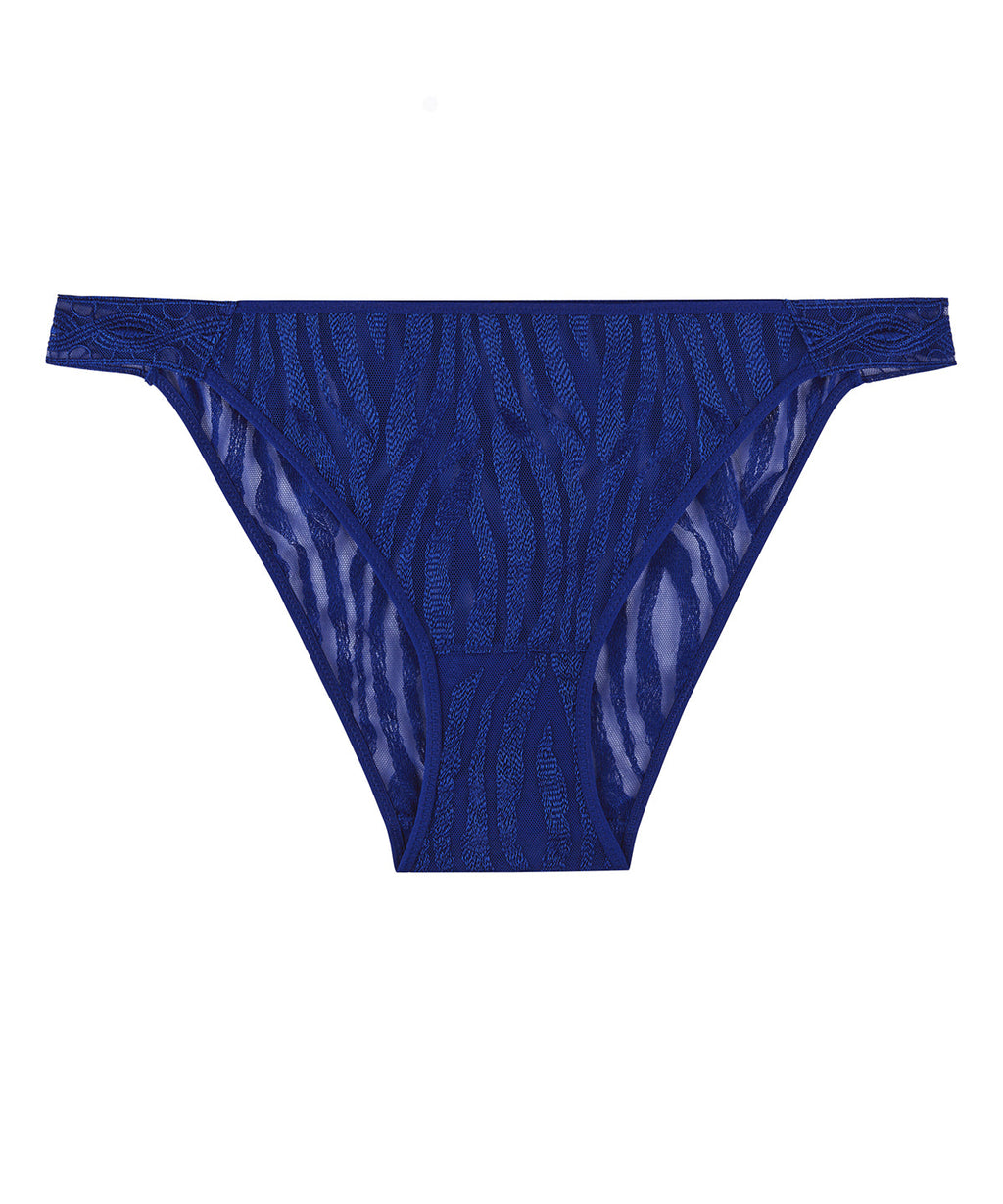 Culotte taille basse Wild Pulse Bleu Sensation