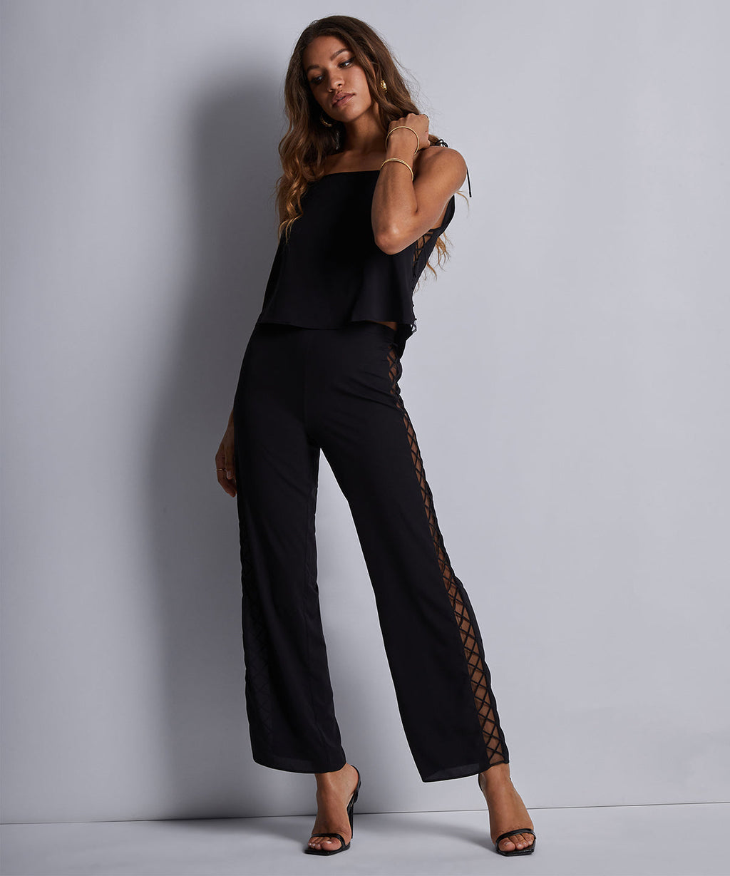 Pantalon Noir Made For Heaven