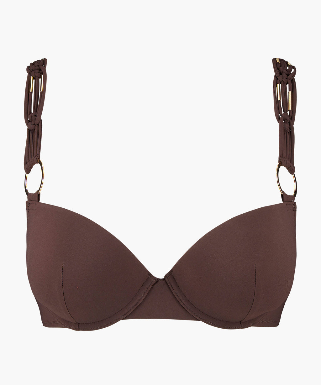 Gipsy Muse Haut de maillot de bain Push-up coques Henna