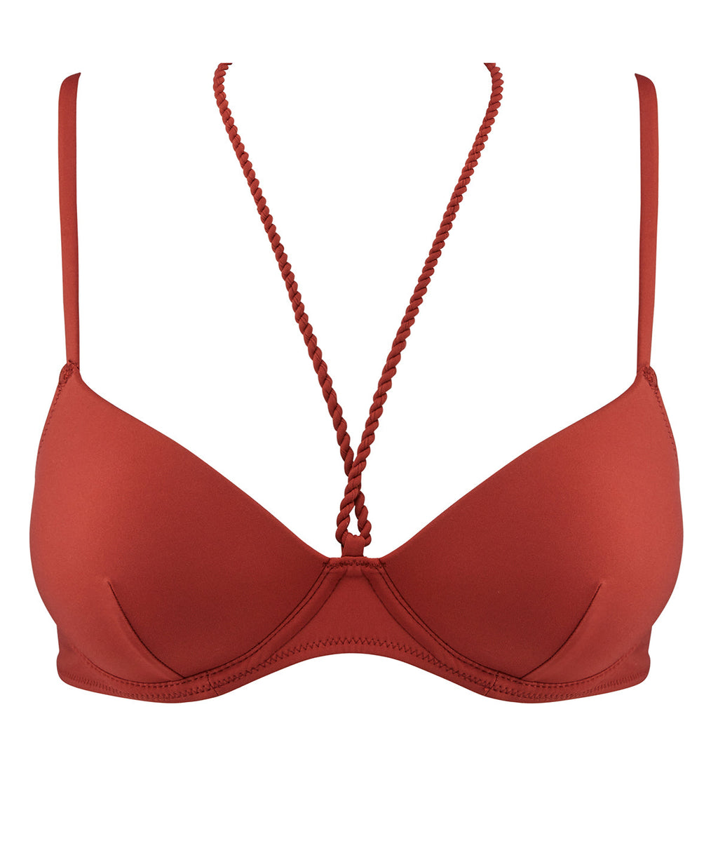 Summer Journey Haut de maillot de bain push-up coques Clay