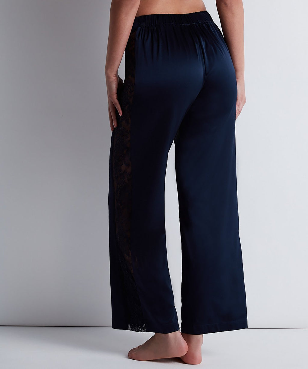 Midnight Whisper Pantalon Bleu Soir