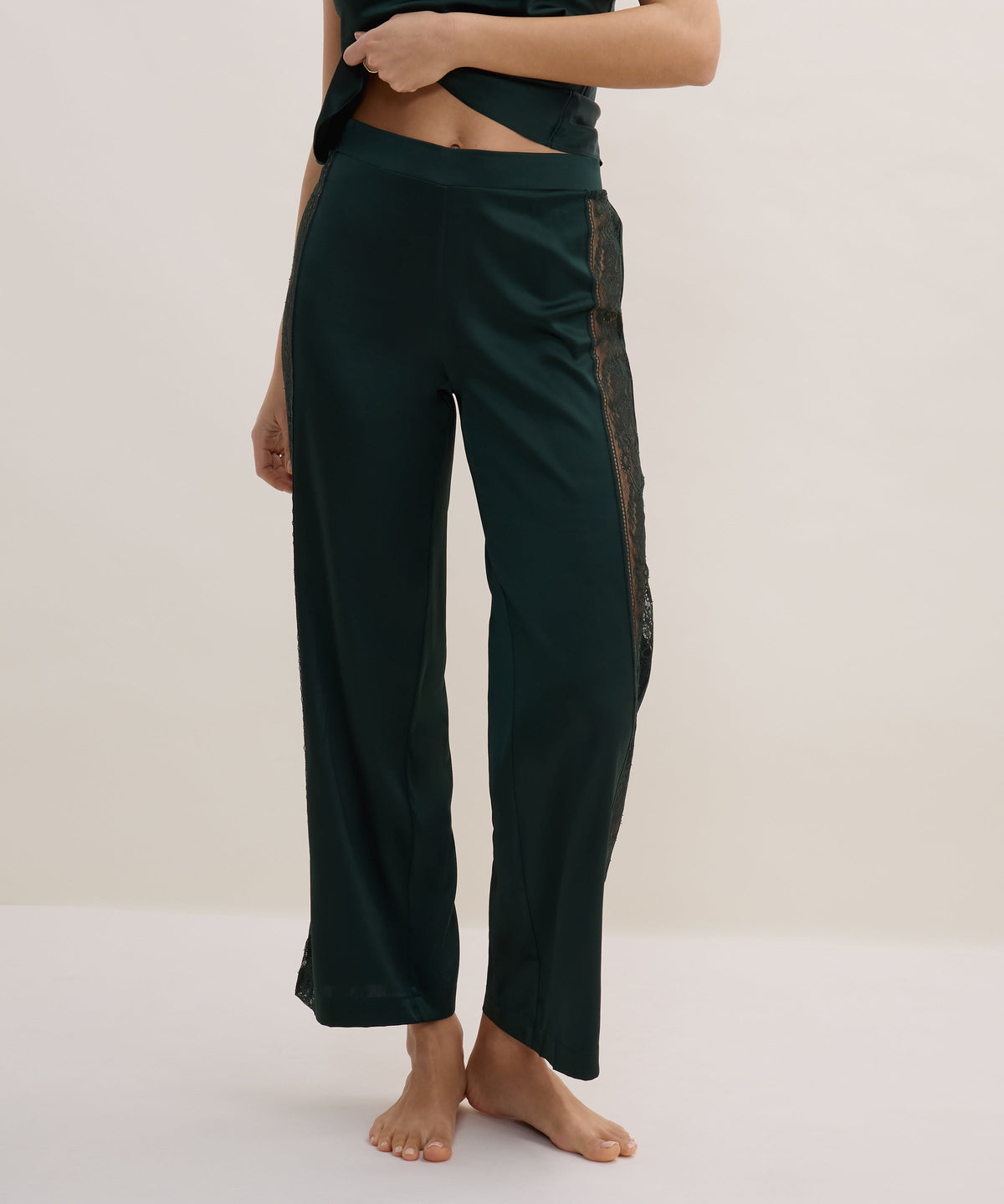 Pantalon Midnight Whisper Vert Mystérieux