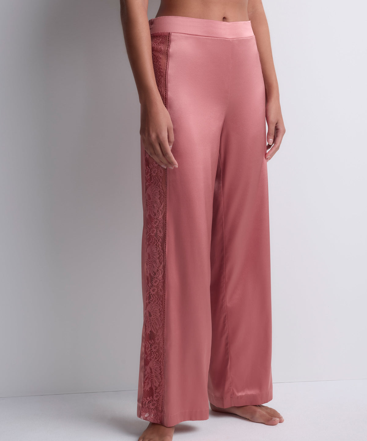 Midnight Whisper Pantalon Rose Chaud
