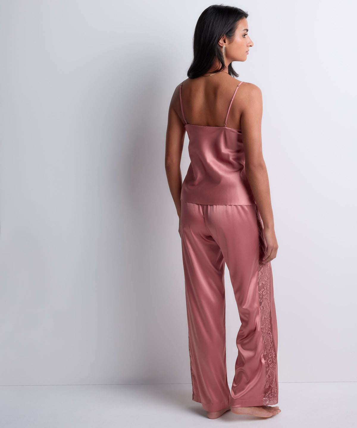 Midnight Whisper Pantalon Rose Chaud