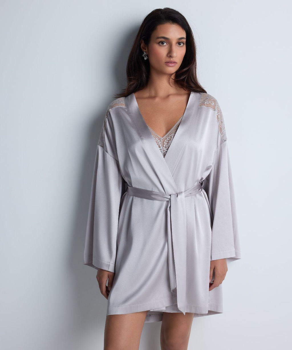 Kimono Cosmos Murmure de Minuit Argent