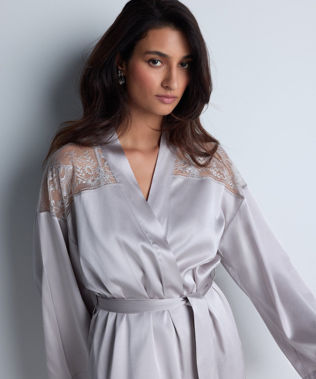 Kimono Cosmos Murmure de Minuit Argent