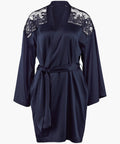 Kimono Bleu Soir Chuchotis de Minuit