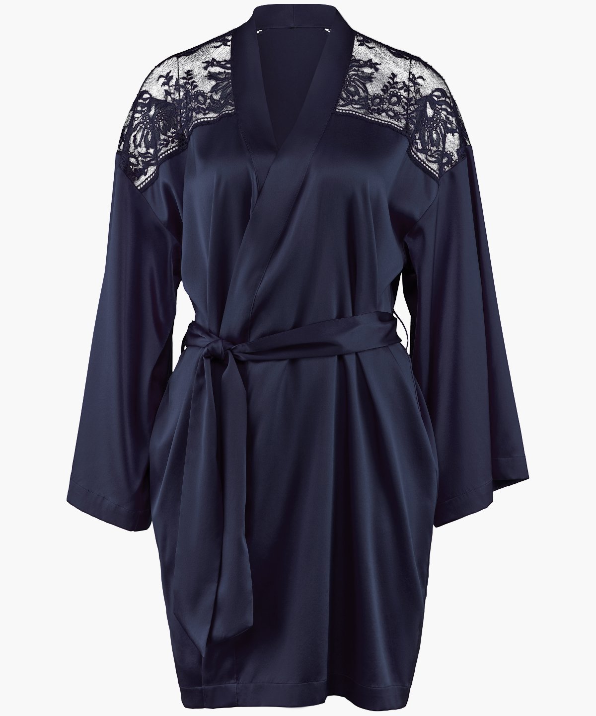 Kimono Bleu Soir Chuchotis de Minuit