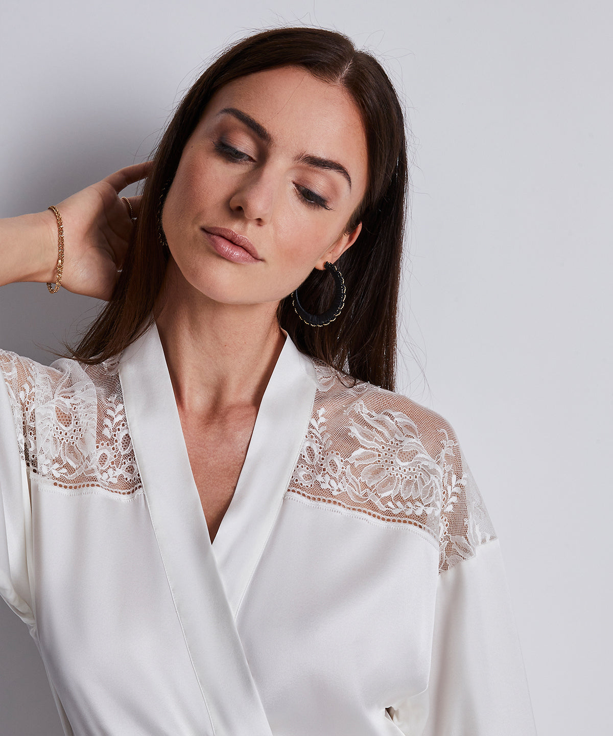 Kimono Opale « Chuchotement de minuit »