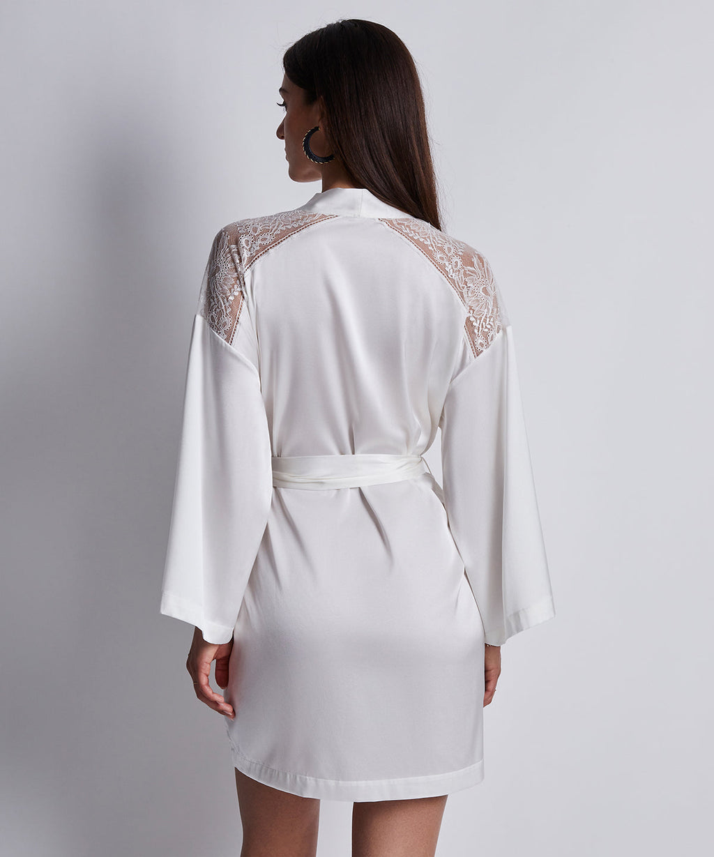 Kimono Opale « Chuchotement de minuit »