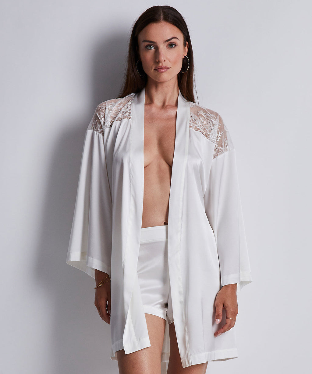 Kimono Opale « Chuchotement de minuit »