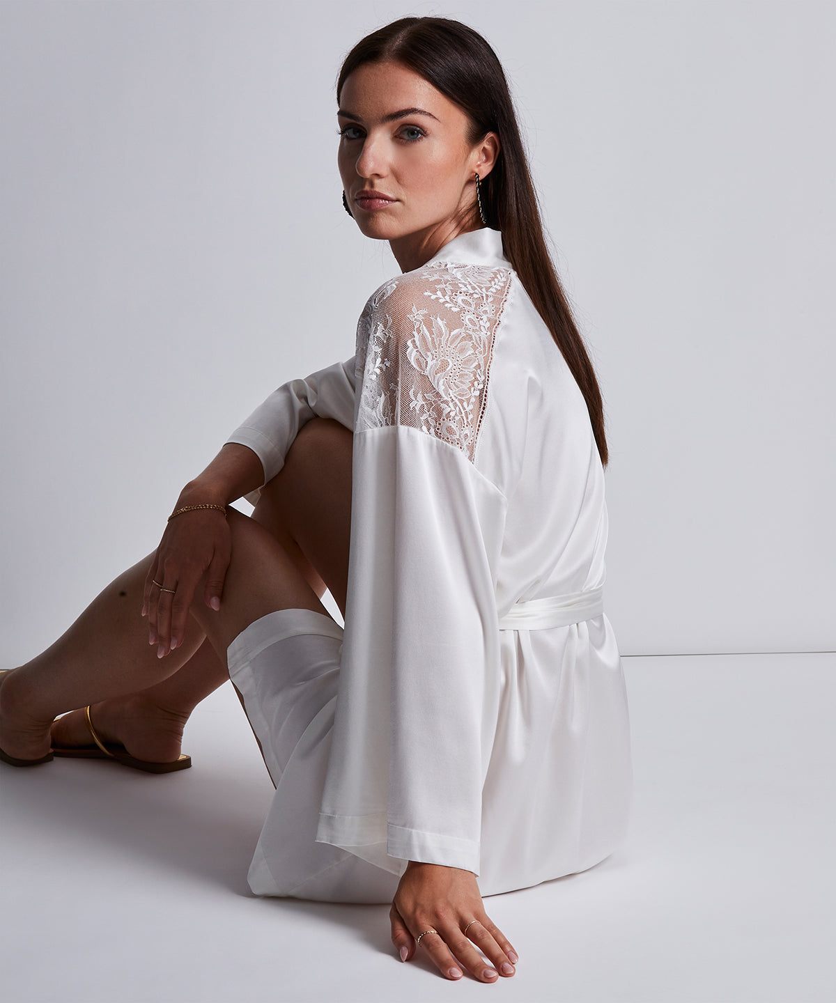 Kimono Opale « Chuchotement de minuit »