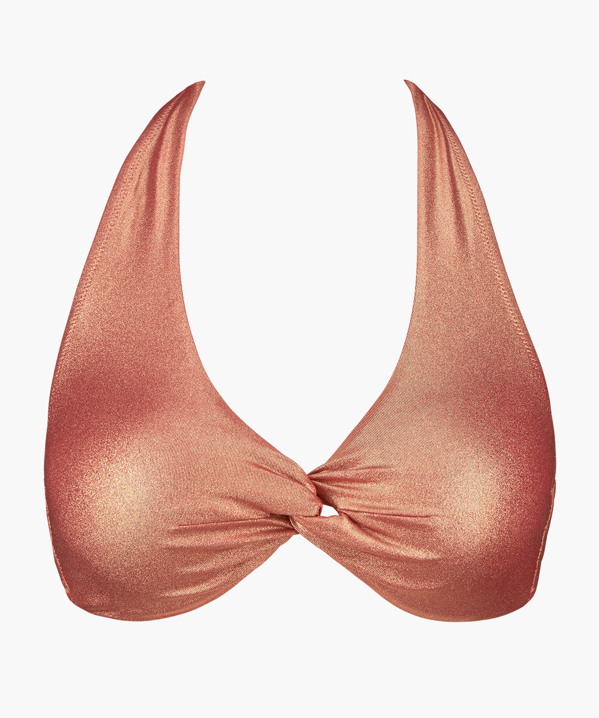 Sunlight Glow Triangle de maillot de bain Cuivre