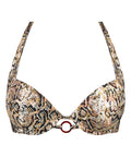 Fierce Spirit Haut de maillot de bain Push-up coques Serpent