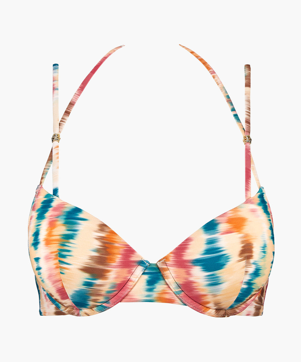 Mystic Soul Seashell Haut de maillot de bain push-up à coques