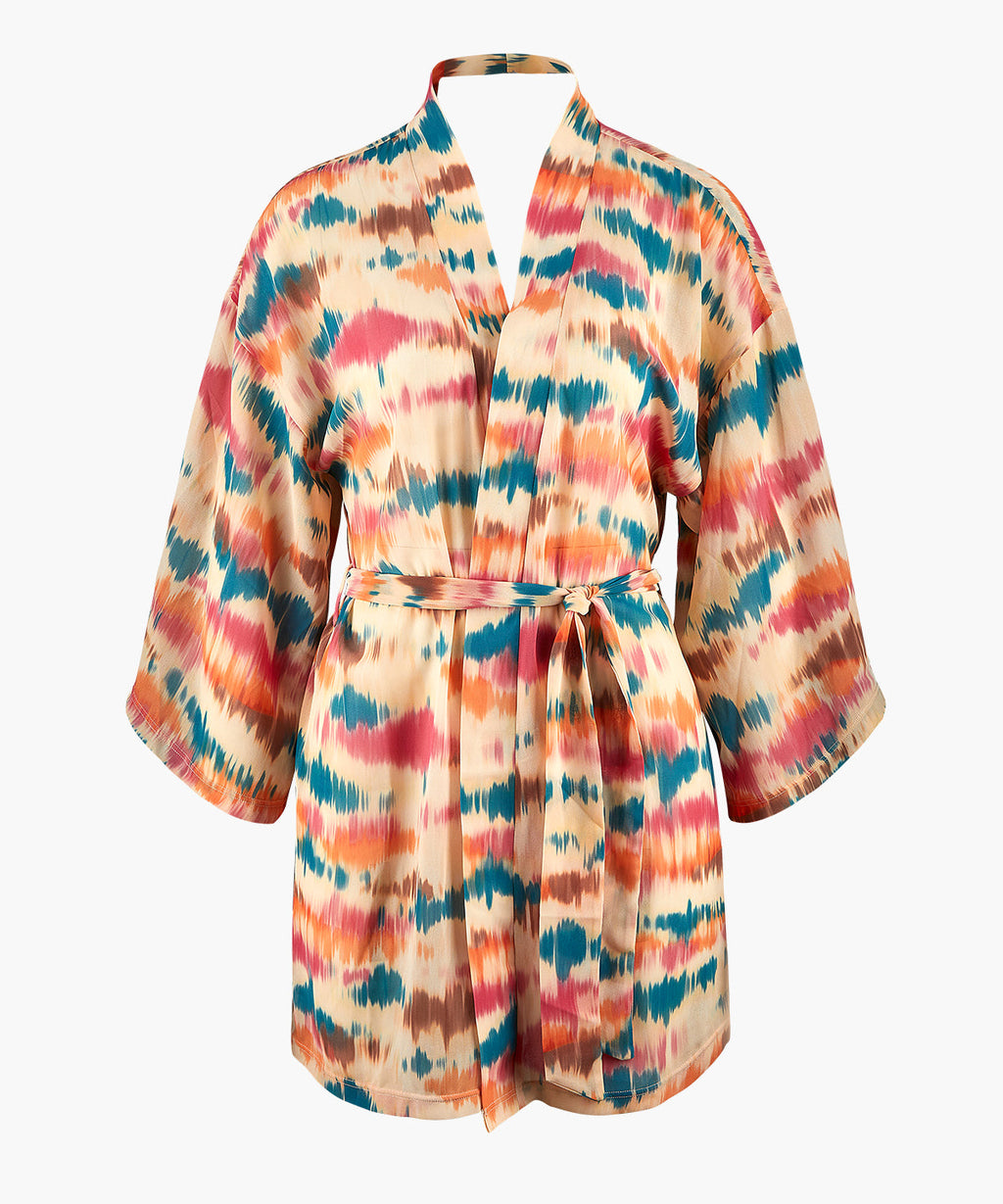 Kimono Coquillage Sable du soir
