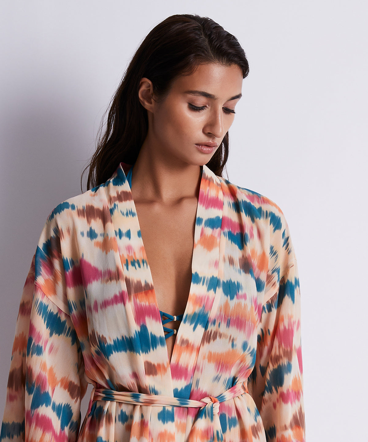 Kimono Coquillage Sable du soir