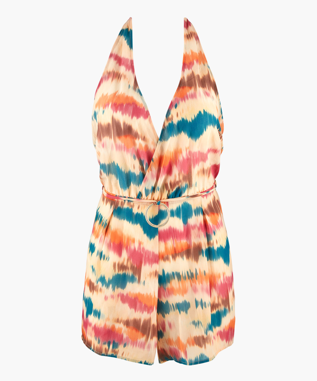 Combishort « coquillage » en voile de coton