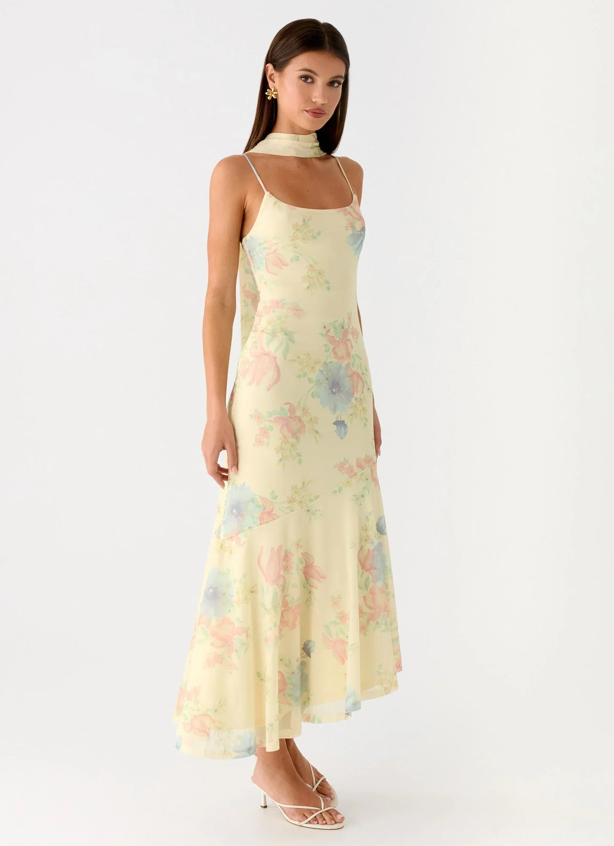 Robe midi Sole Mio - Prairie printanière