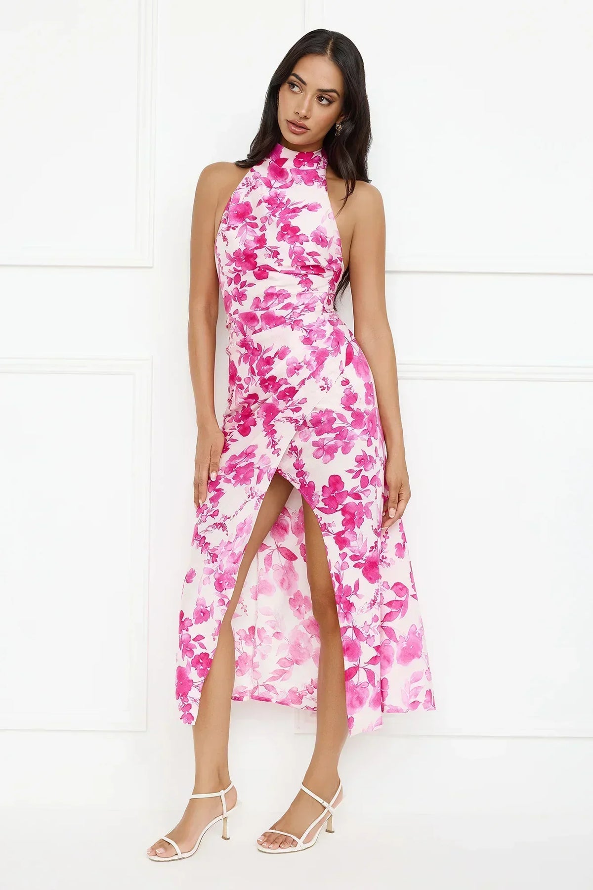 Robe midi à licou Cupid’S Kiss