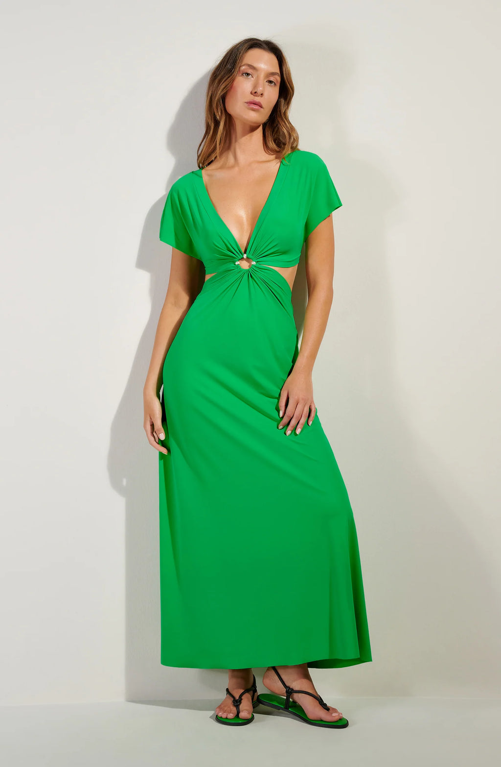 rislene Navy blue long dress
