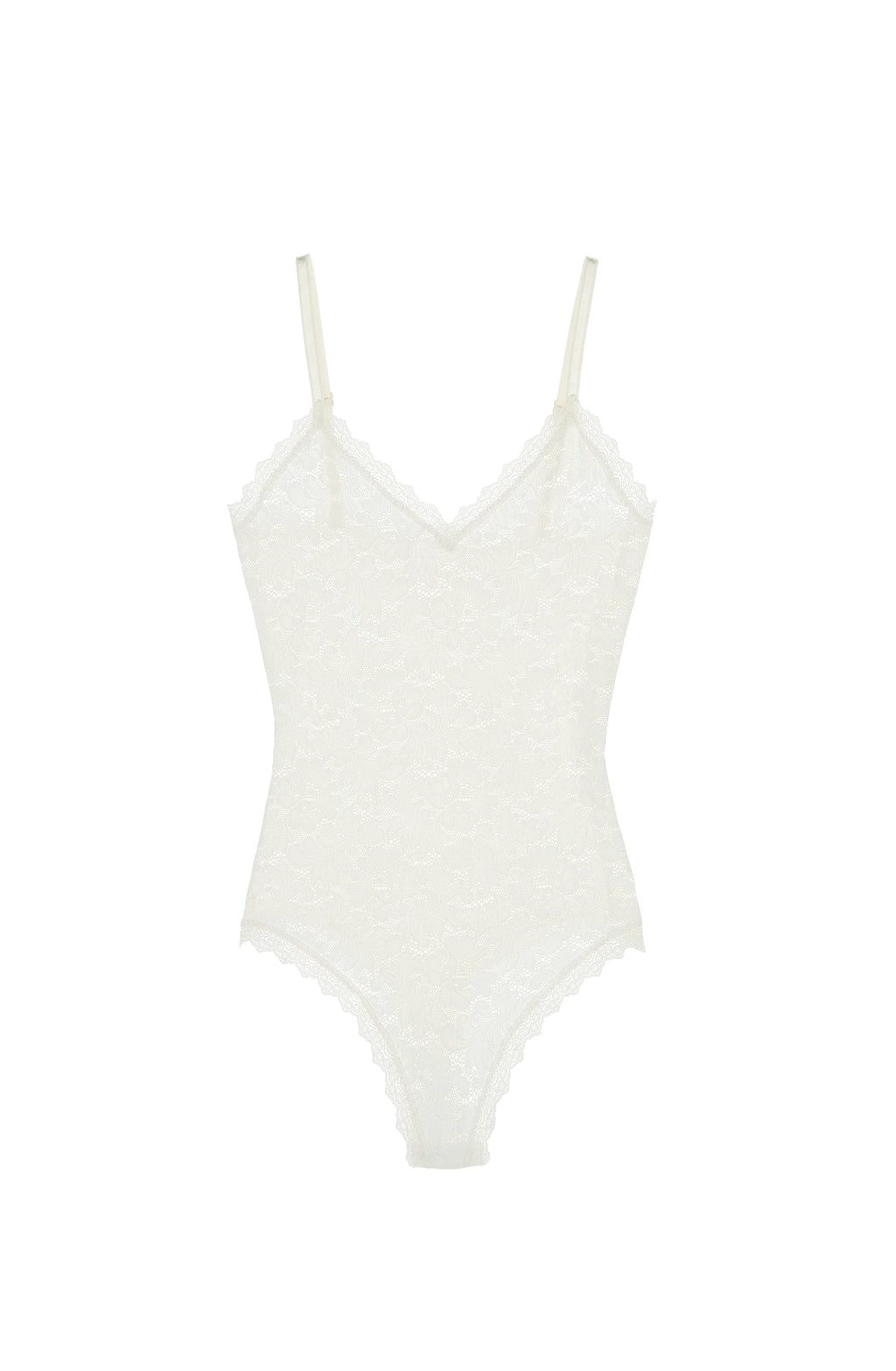 java Black lace thong bodysuit