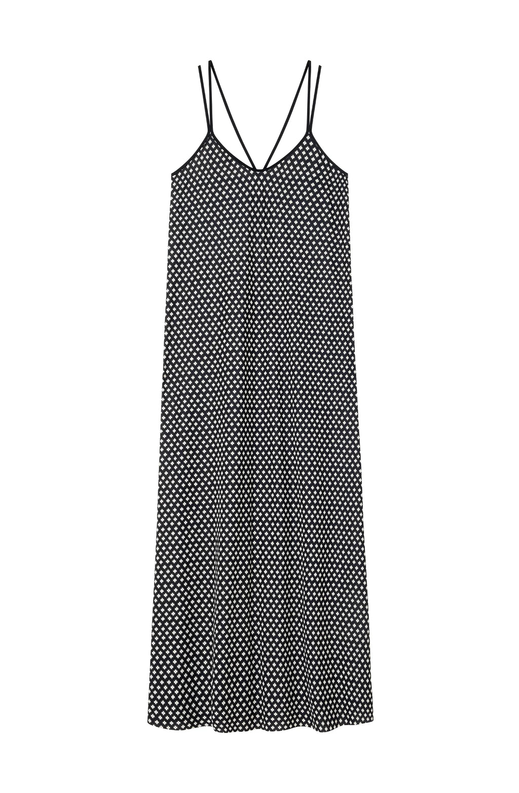 Robe longue imprimée jade LIBERTY