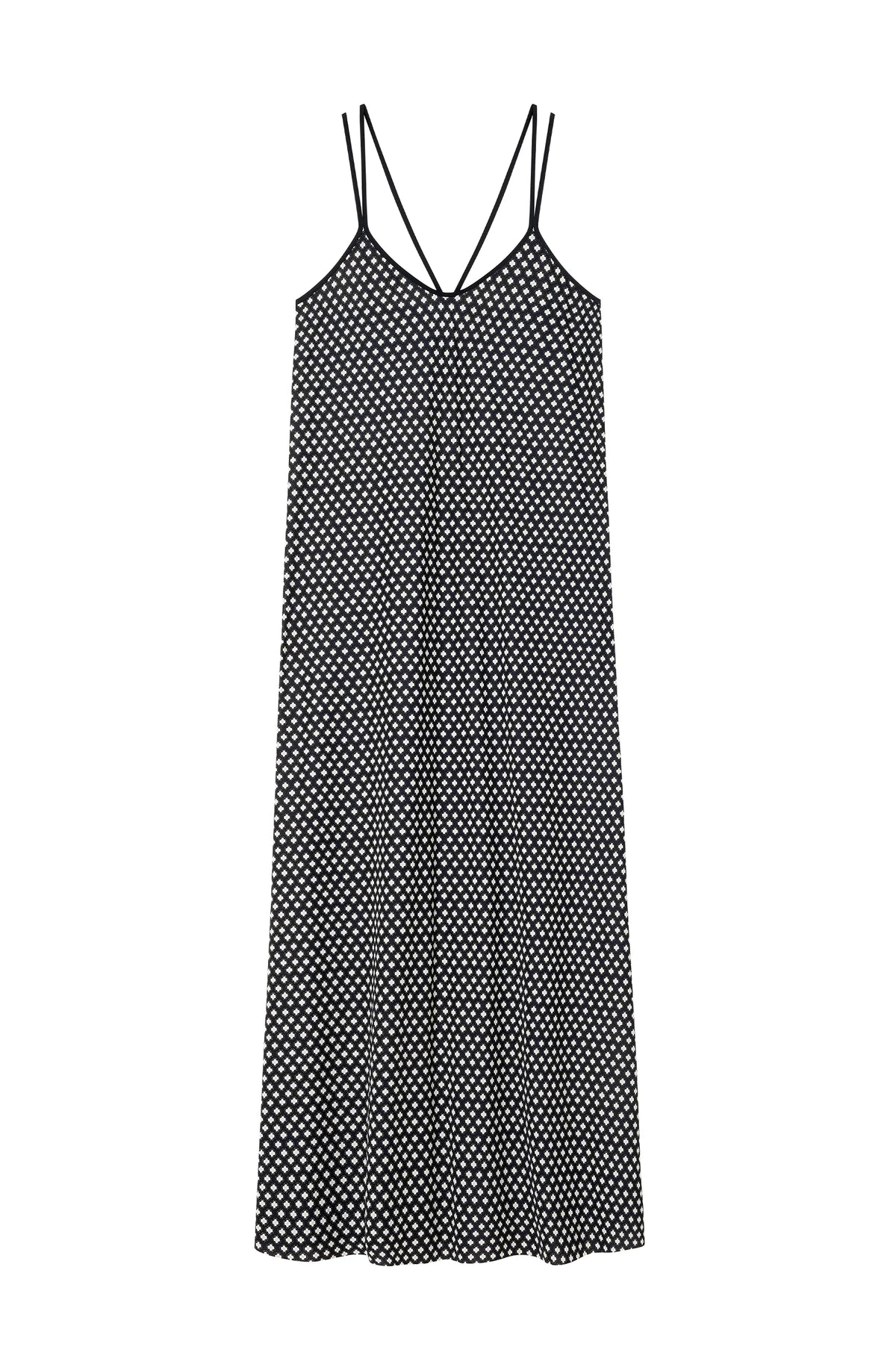 Robe longue imprimée jade LIBERTY