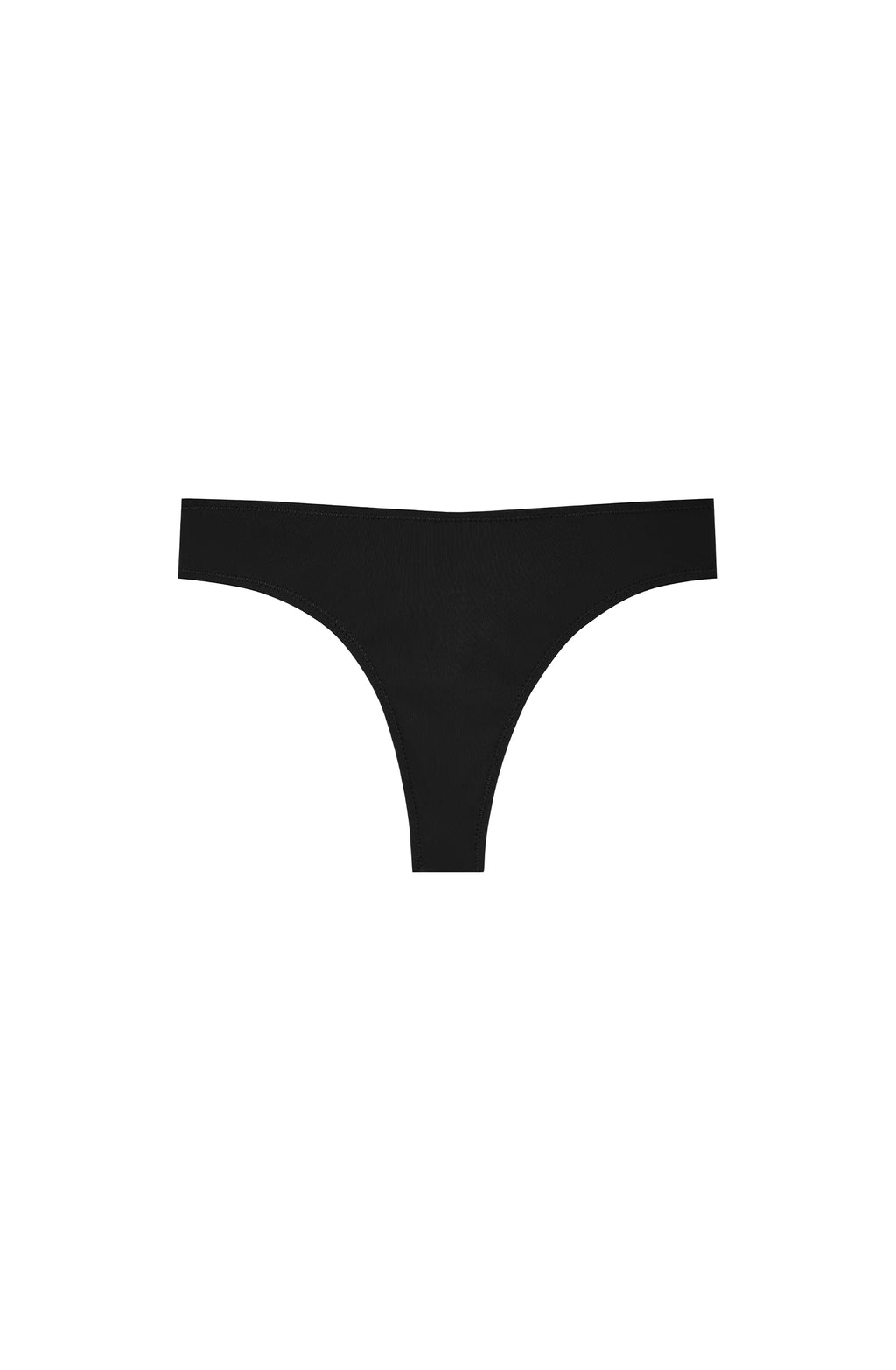 talla Bronze thong bikini bottoms with crochet effect