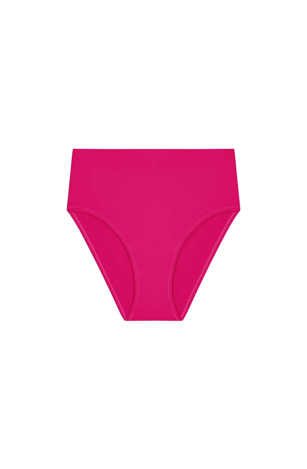 tobago Printed high-waisted bikini bottoms