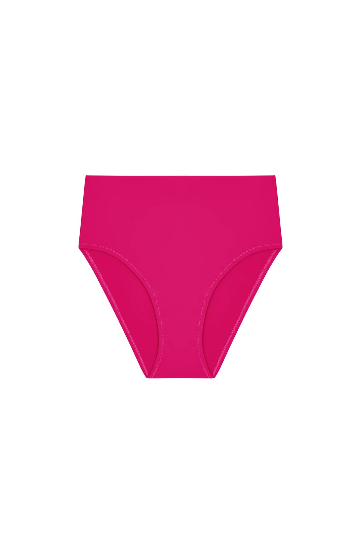 tobago Printed high-waisted bikini bottoms