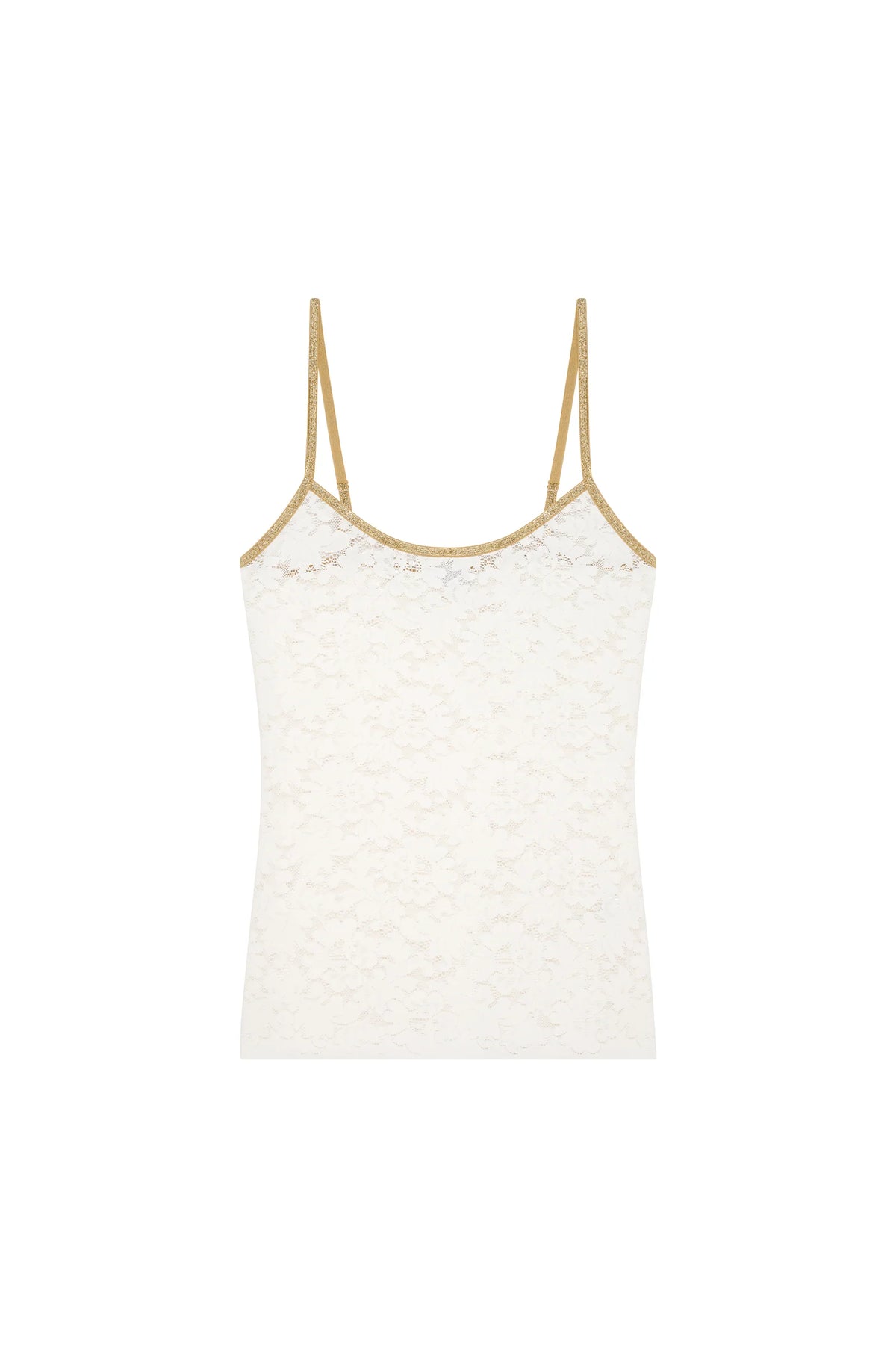 spencer Bronze lace and Lurex top