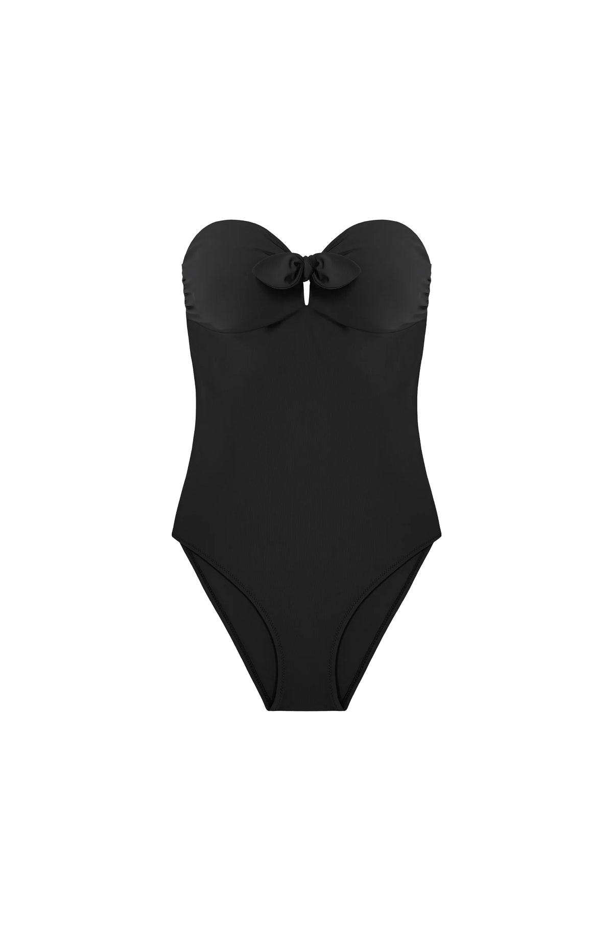 mao Black bandeau swimsuit