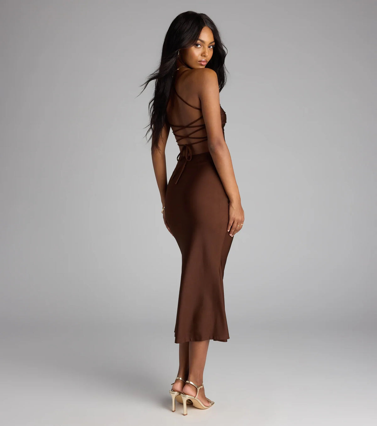 Robe Midi Laçage Histoire d'Amour
