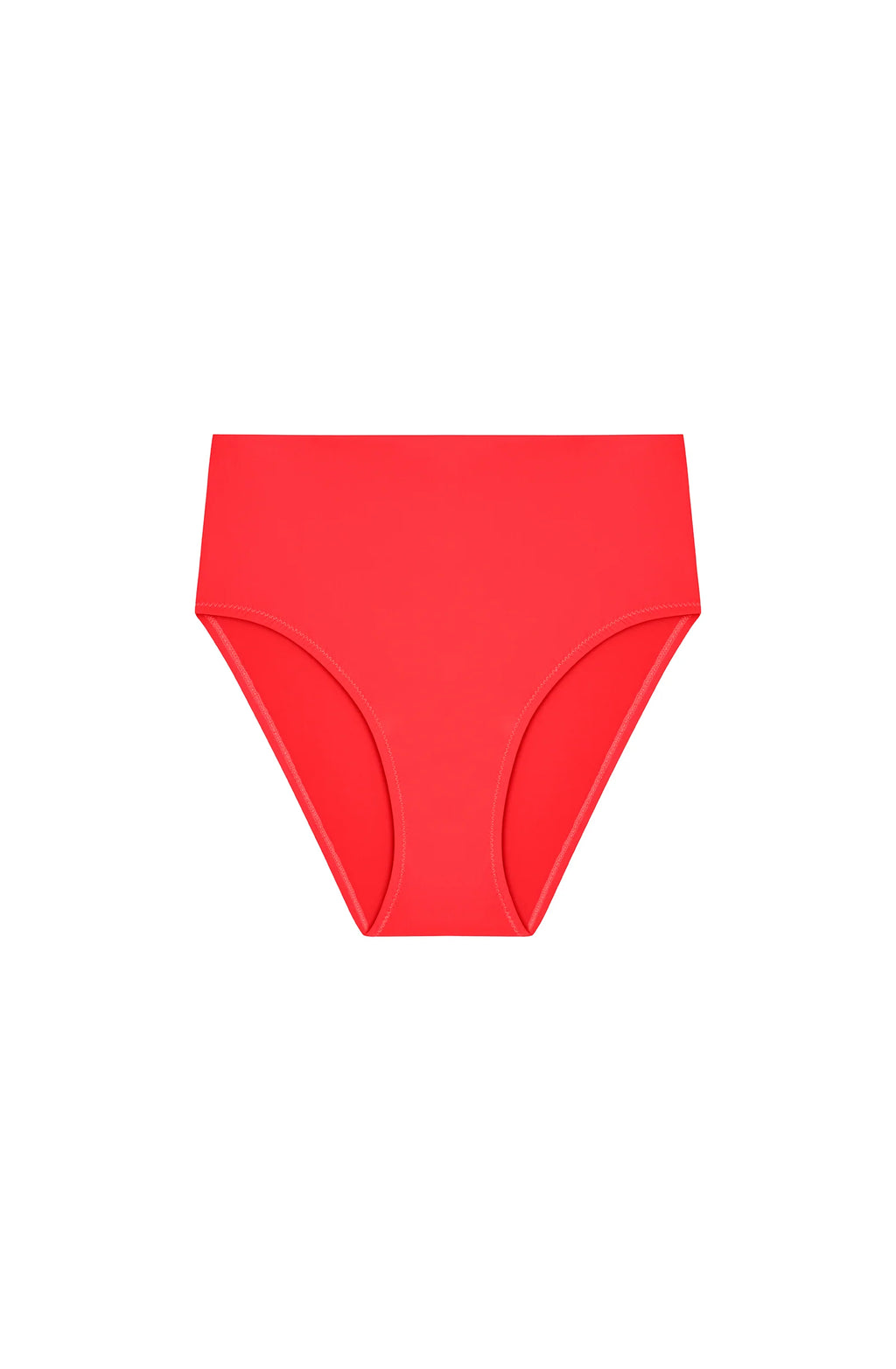 tobago Printed high-waisted bikini bottoms