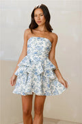 Robe Courte Sans Bretelles Street Style Queen
