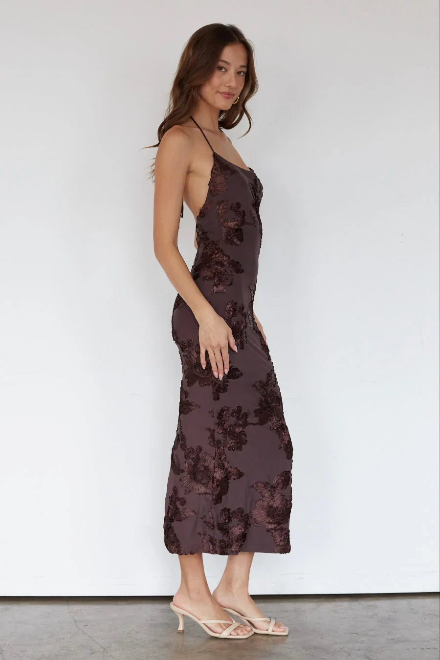 Tay Floral Midi Dress