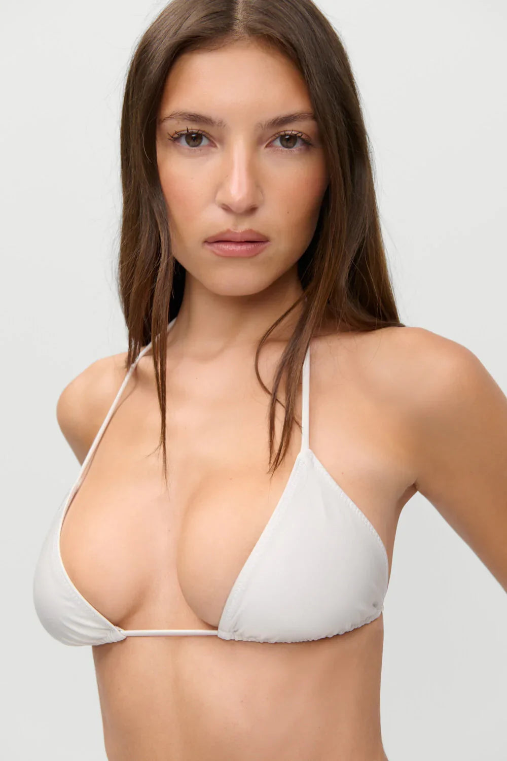 x JENNIE Nick Haut de bikini satiné - Moon