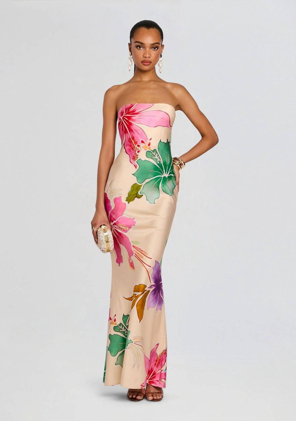Robe en soie Keaton