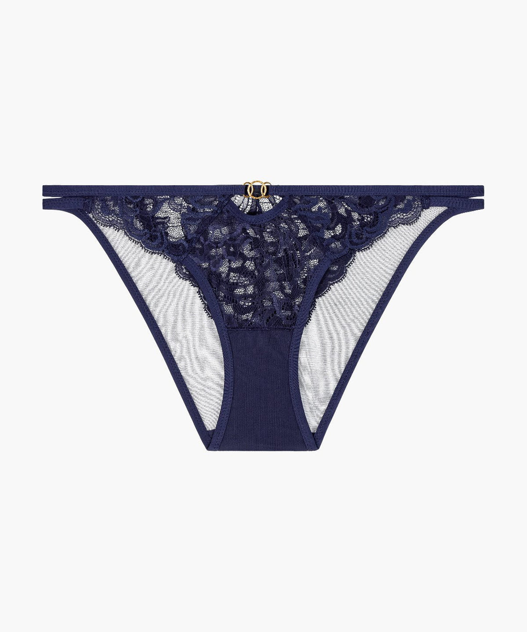 Feeling Myself Culotte taille basse Bleu astral