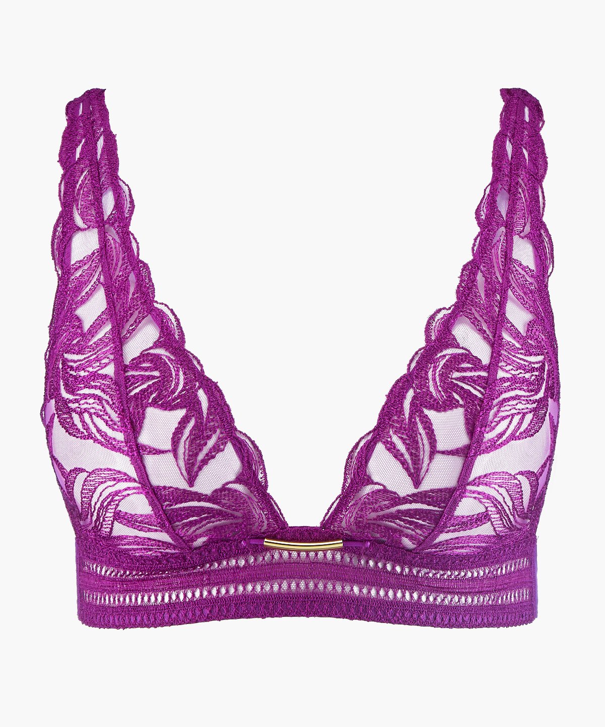 Into The Groove Triangle Bralette Soutien-gorge Rose Karma
