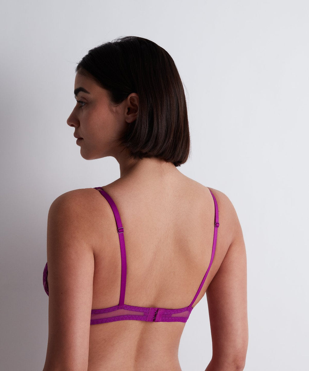 Into The Groove Triangle Bralette Soutien-gorge Rose Karma