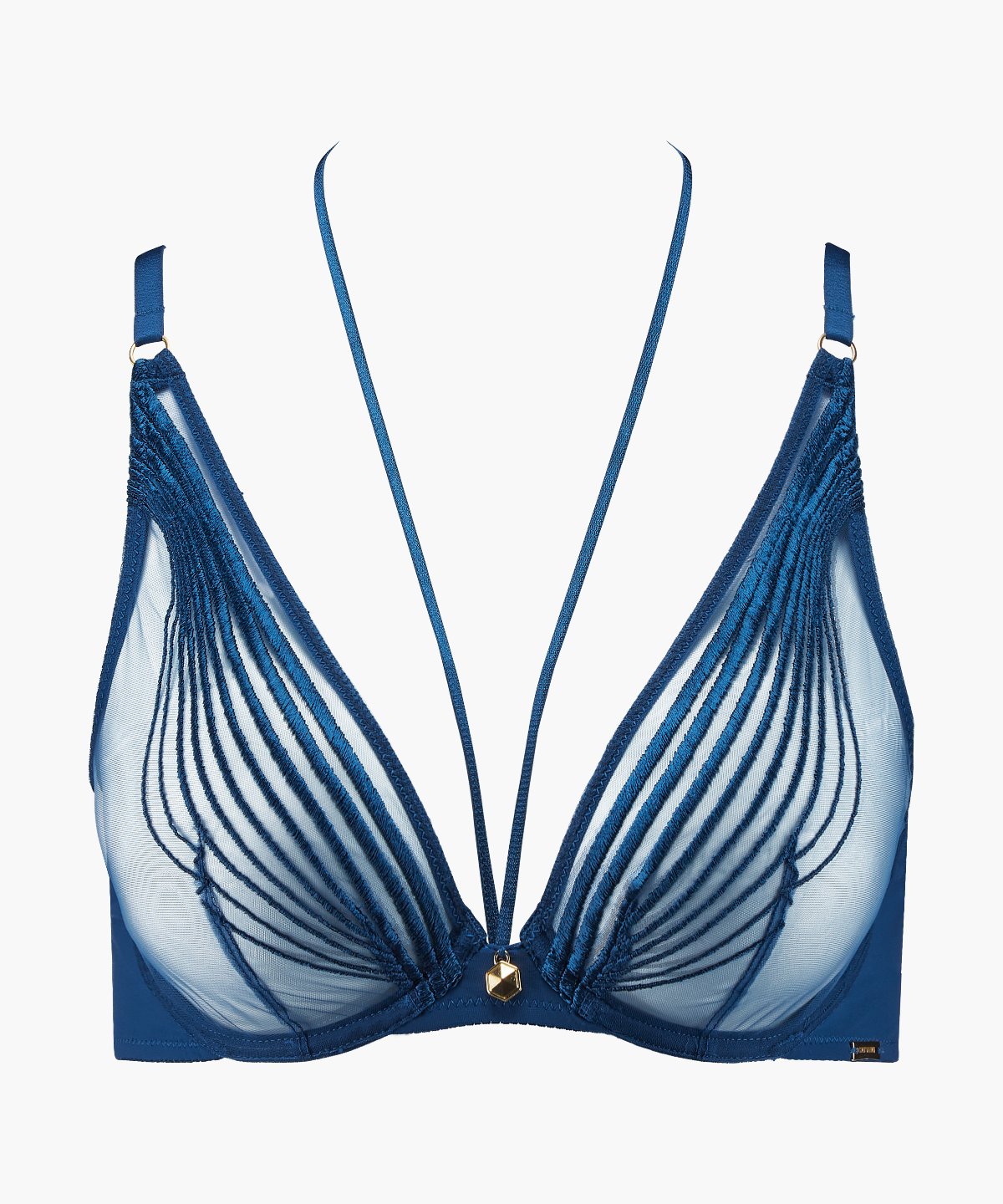 Sumptuous Waves Soutien-gorge triangle armatures Imperial Blue