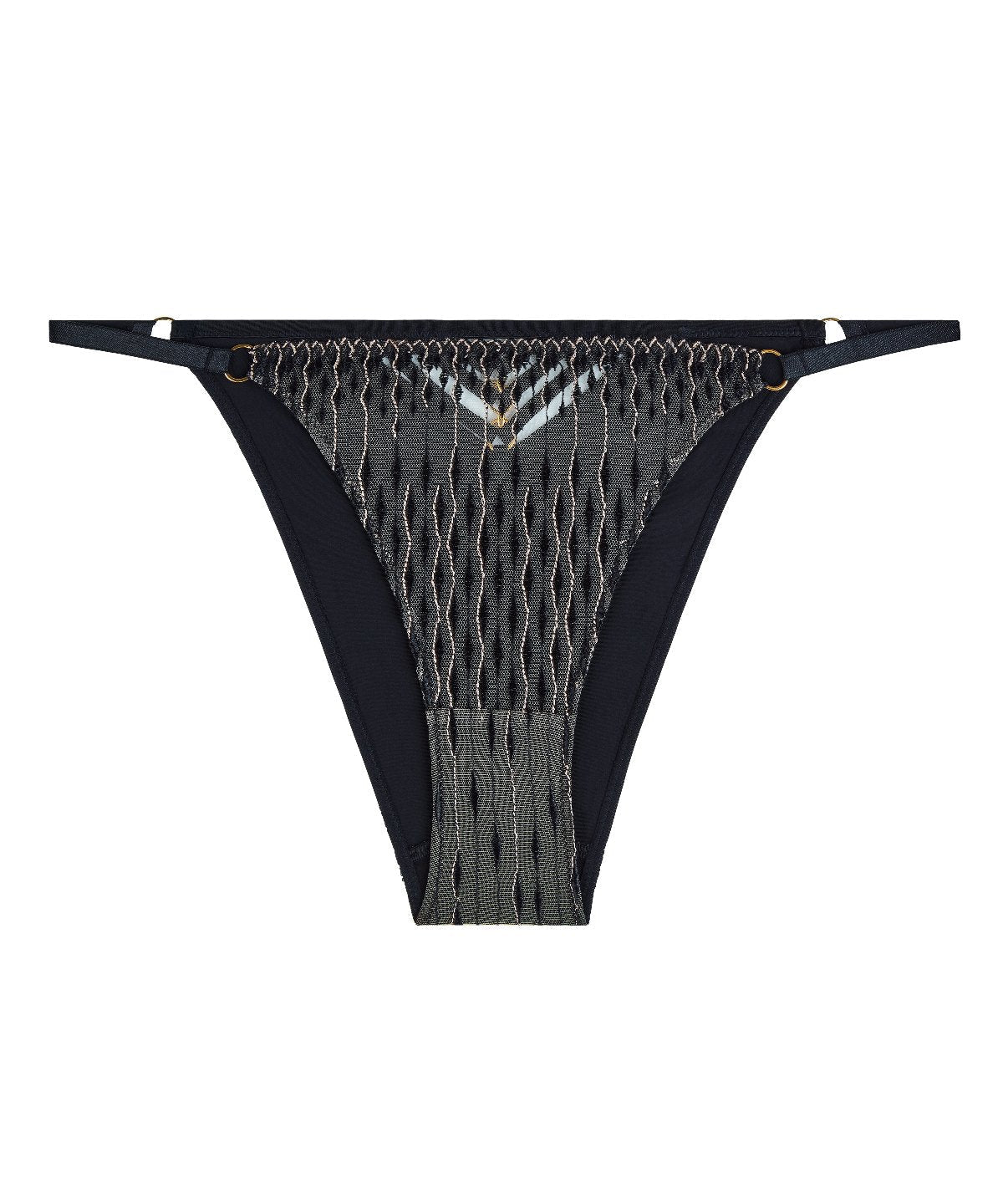 Voodoo Kiss Culotte taille basse noir millénium