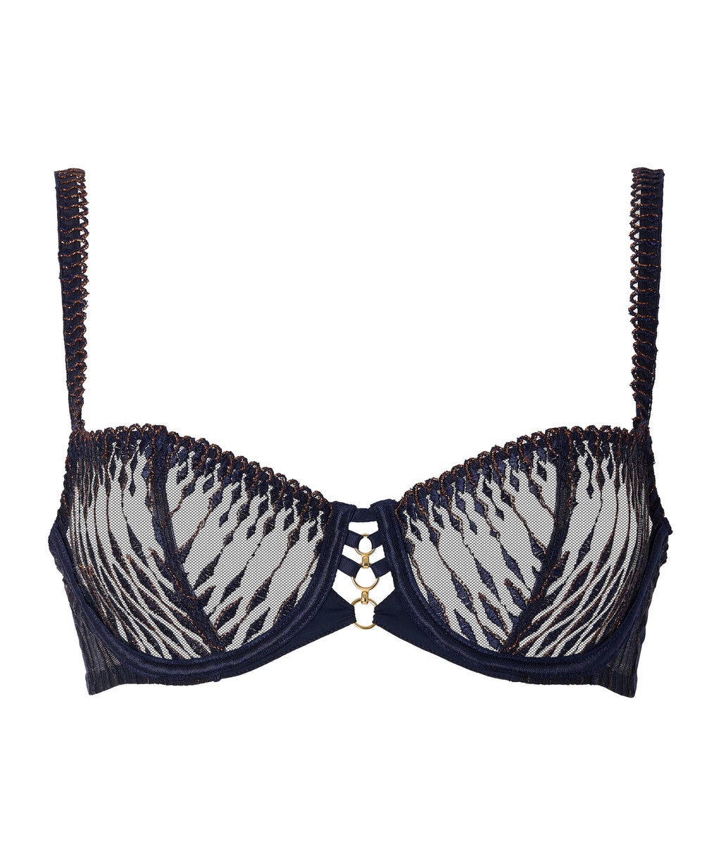 Voodoo Kiss Soutien-gorge corbeille à armatures Bleu lune