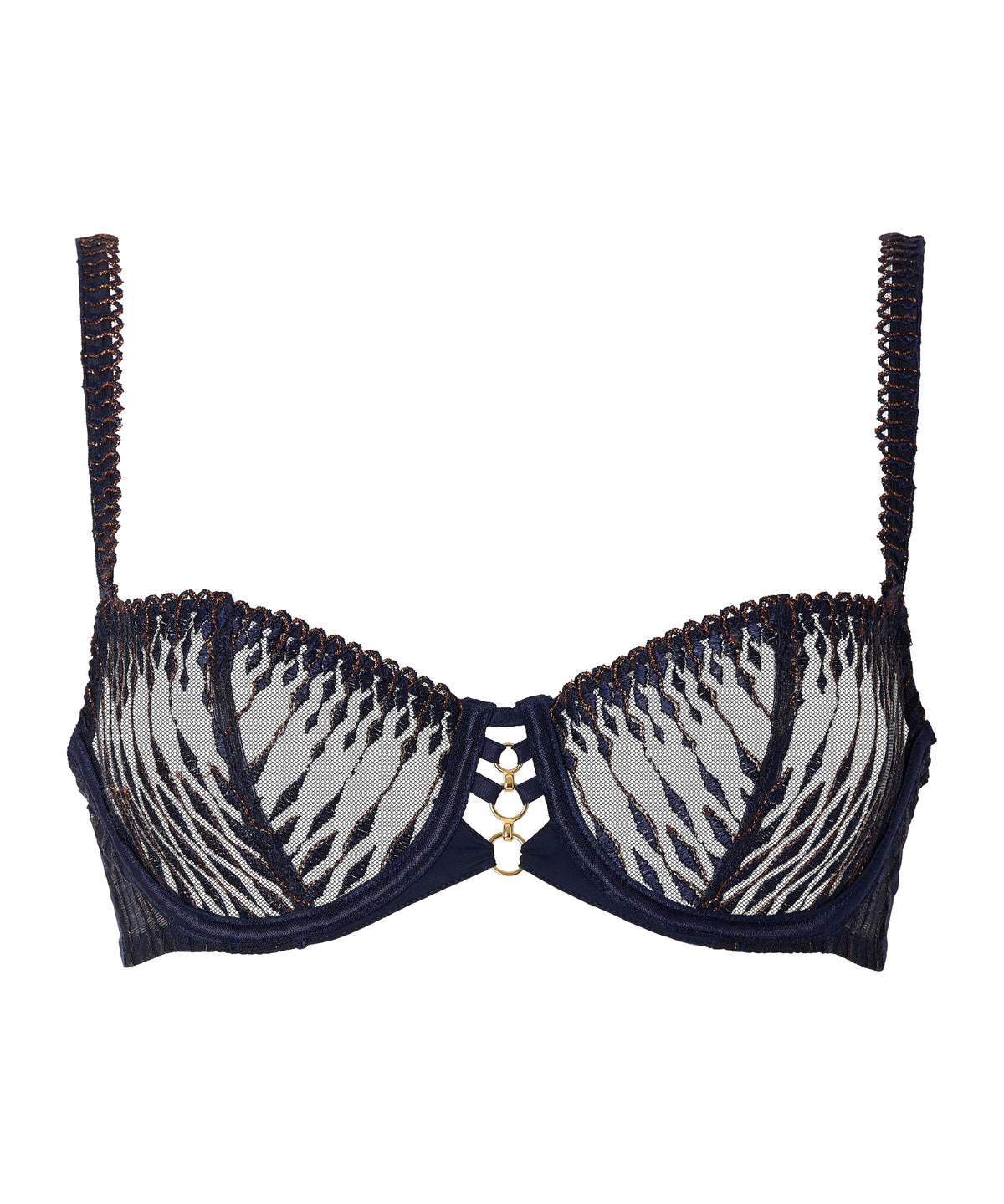 Voodoo Kiss Soutien-gorge corbeille à armatures Bleu lune