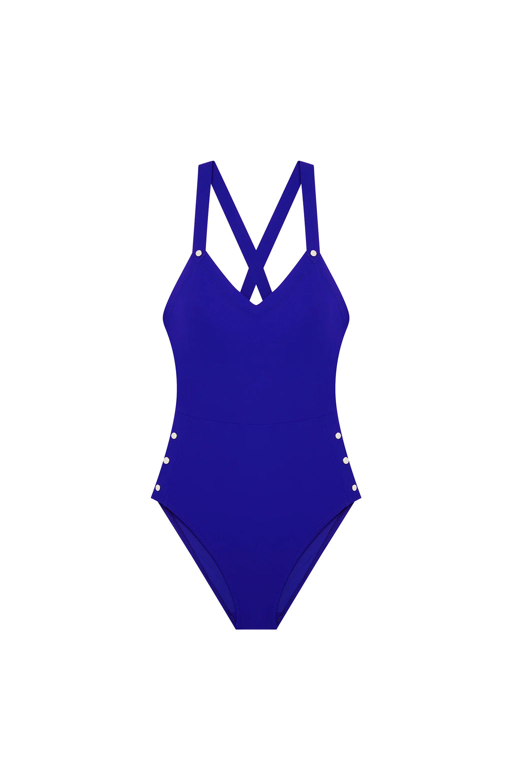 belli Black swimsuit with crossed straps