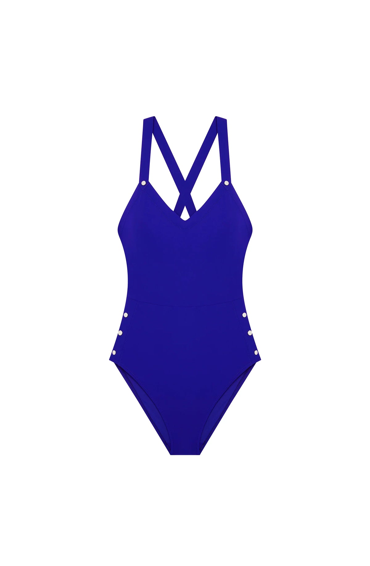 belli Black swimsuit with crossed straps